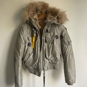 Parajumpers Jacket W Small in silver (used)